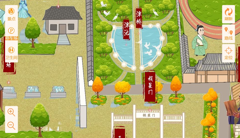 石碌镇手绘地图景区语音讲解导览系统：智慧景区建设的基石